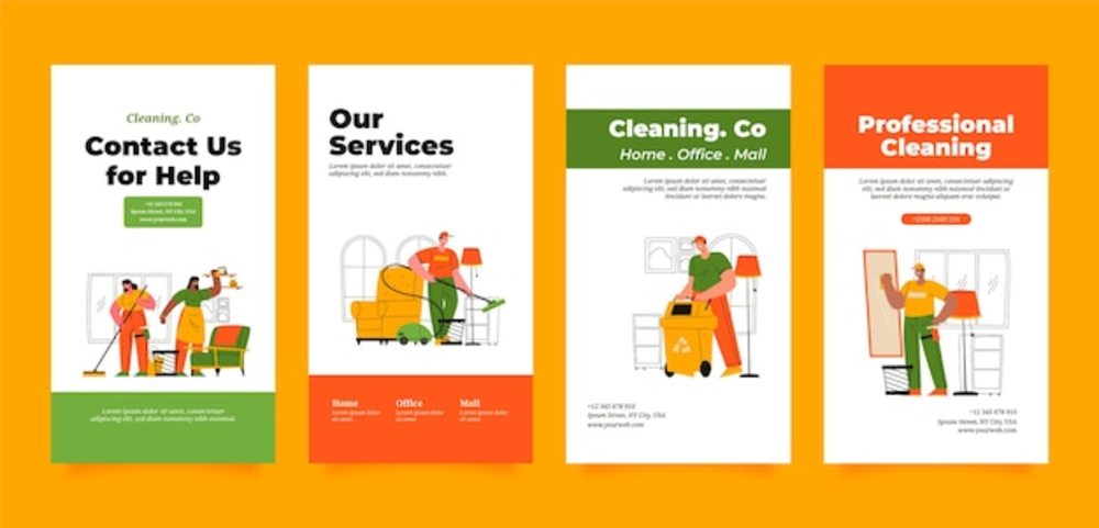 手绘清洁服务 用画笔点亮整洁生活